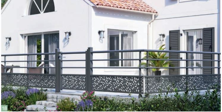 GARDE-CORPS DESIGN EN ALU SOUDE 